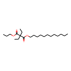 Diethylmalonic acid, dodecyl propyl ester
