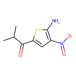 Ketone, 5-amino-4-nitro-2-thienyl isobutyl