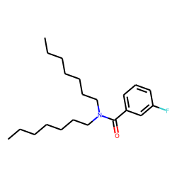 Benzamide, N,N-diheptyl-3-fluoro-