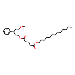 Glutaric acid, 5-methoxy-3-phenylpentyl tridecyl ester