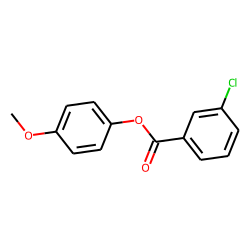 3-Chlorobenzoic acid, 4-methoxyphenyl ester