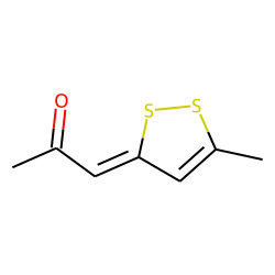 2-Propanone, 1-(5-methyl-3H-1,2-dithiol-3-ylidene)-