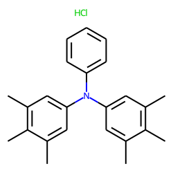 Benzenamine, n-bis-(3,4,5-trimethylphenyl)-,hydrochloride