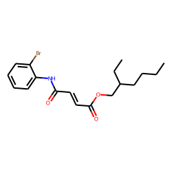 Fumaric acid, monoamide, N-(2-bromophenyl)-, 2-ethylhexyl ester