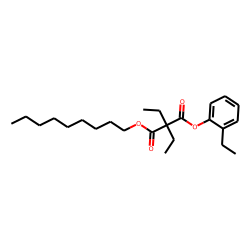 Diethylmalonic acid, 2-ethylphenyl nonyl ester