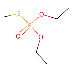 Phosphorothioic acid, O,O-diethyl S-methyl ester