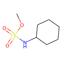 Cyclamat (cyclohexaneaminosulfonic acid) methyl ester