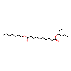 Sebacic acid, heptyl 3-hexyl ester