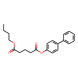 Glutaric acid, 4-biphenyl butyl ester