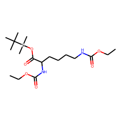 Lysine, ethoxycarbonylated, TBDMS