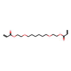 di-ethoxylated 1,6 hexane diol diacrylate