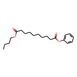 Sebacic acid, butyl phenyl ester
