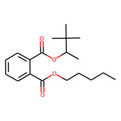 Phthalic acid, 3,3-dimethylbut-2-yl pentyl ester