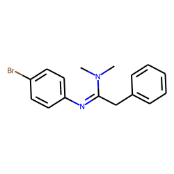 N,N-Dimethyl-2-phenyl-N'-(4-bromophenyl)-acetamidine
