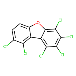 Dibenzofuran, 1,2,3,4,8,9-hexachloro