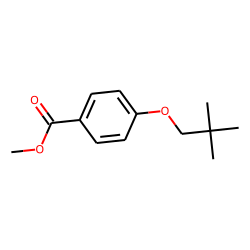 Benzoic acid, 4-(neopentyl)oxy-, methyl ester