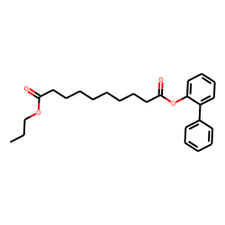 Sebacic acid, 2-phenylphenyl propyl ester