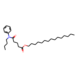 Glutaric acid, monoamide, N-butyl-N-phenyl-, pentadecyl ester