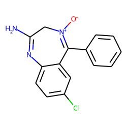 3H-1,4-Benzodiazepine, 2-amino-7-chloro-5-phenyl-, 4-oxide