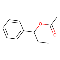 Acetic acid, 1-phenylpropyl ester