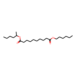 Sebacic acid, hexyl 2-hexyl ester