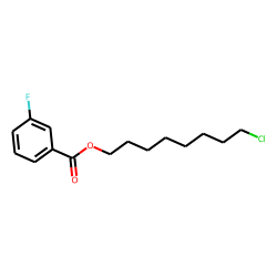 3-Fluorobenzoic acid, 8-chlorooctyl ester