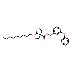 Diethylmalonic acid, nonyl 3-phenoxybenzyl ester