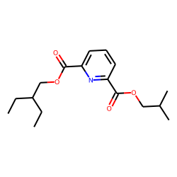 2,6-Pyridinedicarboxylic acid, 2-ethylbutyl isobutyl ester