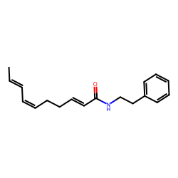 N-(2-PHENYLETHYL)(2E,6Z,8E)-DECATRIENAMIDE