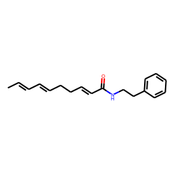 N-(2-Phenylethyl)(2E,6Z,8E)-decatrienamide