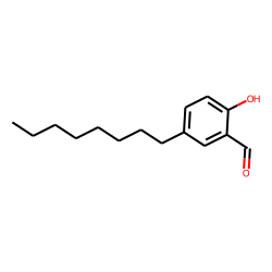 Benzaldehyde, 2-hydroxy, 5-octyl