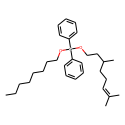 Silane, diphenylcitronellyloxyoctyloxy-