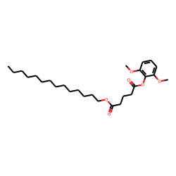 Glutaric acid, 2,6-dimethoxyphenyl tetradecyl ester