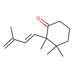 2,3,3-Trimethyl-2-(3-methyl-buta-1,3-dienyl)-cyclohexanone