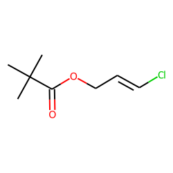 2,2-Dimethylpropanoic acid, 3-chloroprop-2-enyl ester