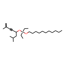 Silane, diethyl(2,7-dimethyloct-1-en-3-yn-5-yloxy)undecyloxy-