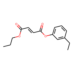 Fumaric acid, 3-ethylphenyl propyl ester