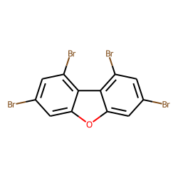 1,3,7,9-tetrabromo-dibenzofuran