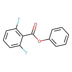 2,6-Difluorobenzoic acid, phenyl ester