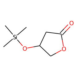 2-Deoxytetrono-1,4-lactone, mono-TMS