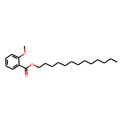 o-Methoxybenzoic acid, tridecyl ester