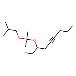 Silane, dimethyl(non-5-yn-3-yloxy)isobutoxy-