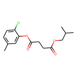 Succinic acid, 2-chloro-5-methylphenyl isobutyl ester