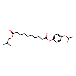 Sebacic acid, isobutyl 4-isopropoxyphenyl ester