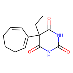 Heptabarbital M (OH, -H2O)