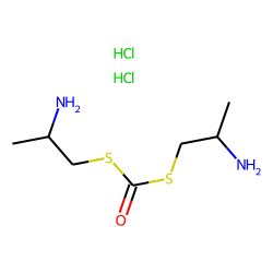 Bis(2-amino-1-propyl) dithiolcarbonate dihydrochloride