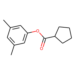 Cyclopentanecarboxylic acid, 3,5-dimethylphenyl ester