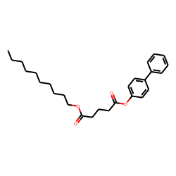 Glutaric acid, 4-biphenyl decyl ester