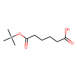 Adipic acid, trimethylsilyl ester