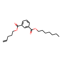 Isophthalic acid, heptyl pent-4-enyl ester